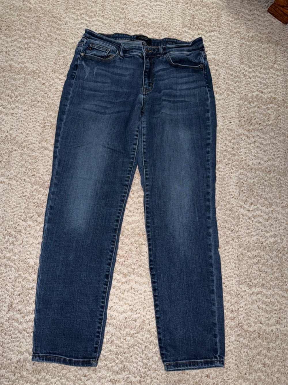Judy Blues slim fit jeans.  11/30